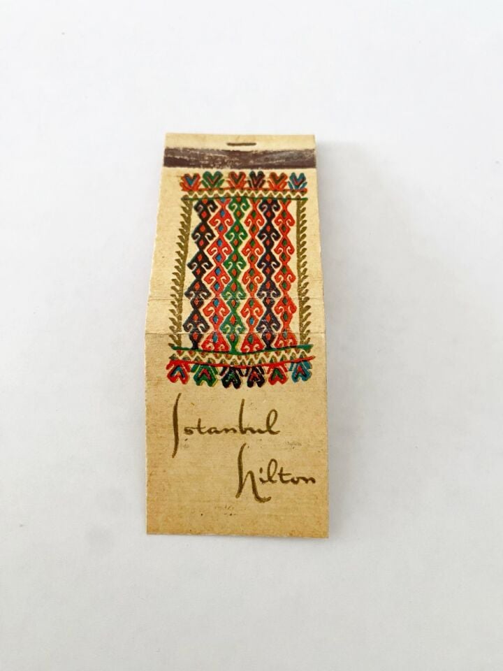 İstanbul Hilton - Kilim desnli Türkay Kibrit
