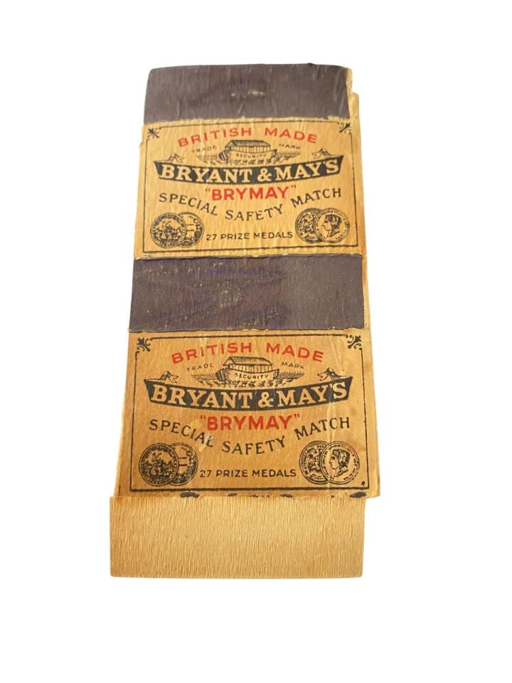 British Made Bryant & Mays match - Kibrit