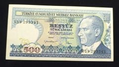 500 Türk Lirası - Nümismatik