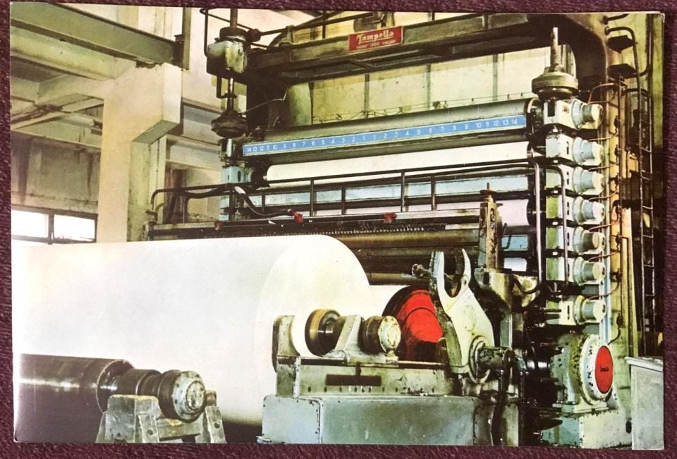 Seka Türkiye Selüloz ve Kağıt Fabrikaları İşletmesi Genel Md. - Tebrik Kartı