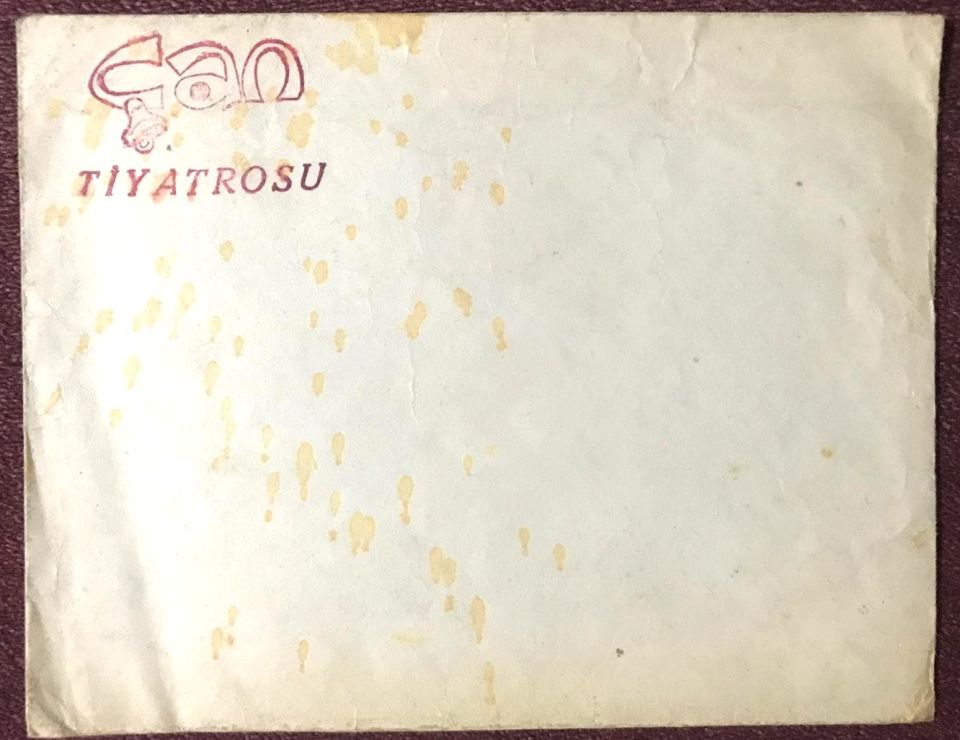 Çan Tiyatrosu - Antetli zarf / Efemera