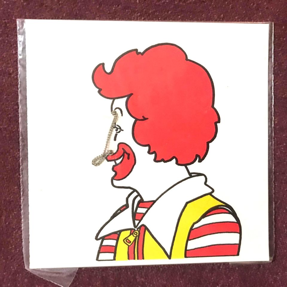Mc Donald's - Komik burnu hareketli kart
