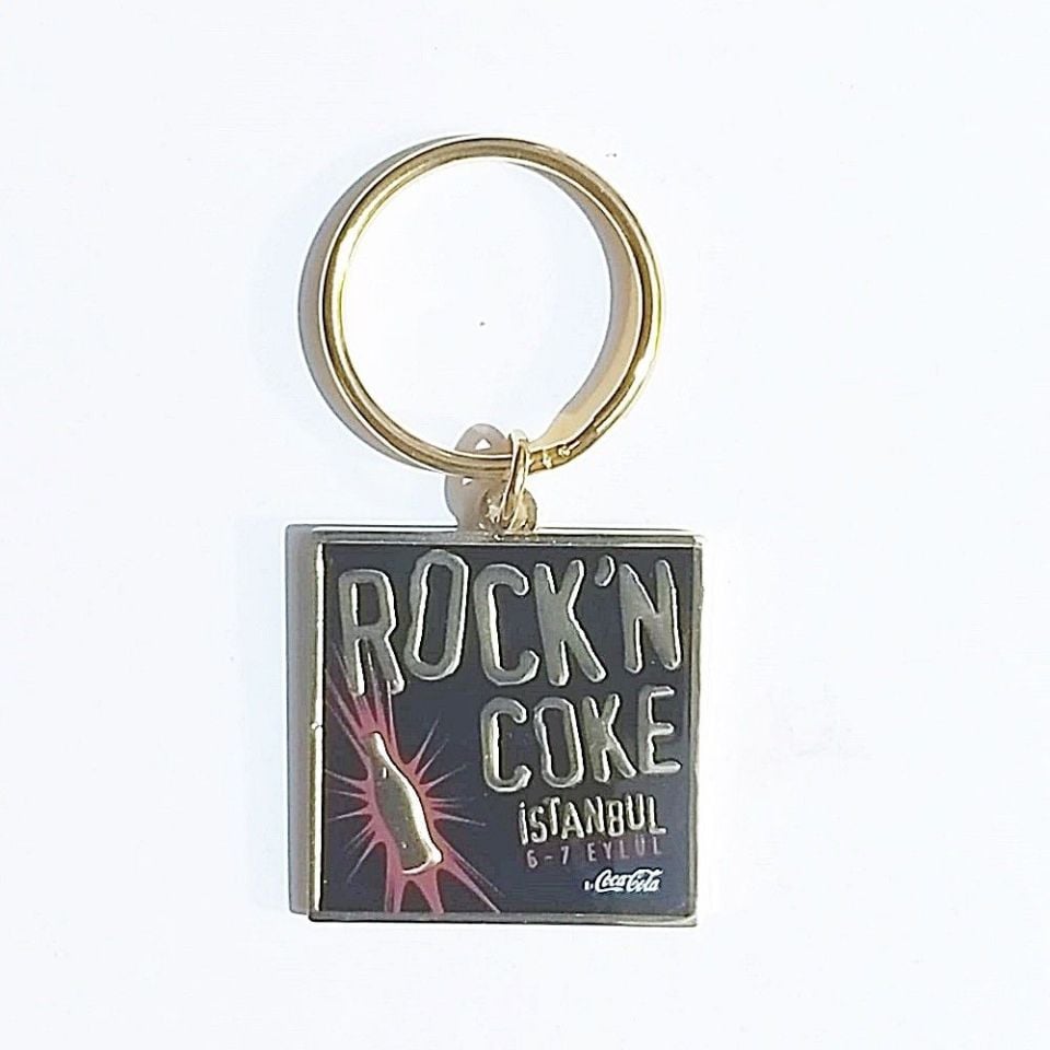 Rock'n Coke İstanbul 6 -7 Eylül - Coca Cola / Eski anahtarlık
