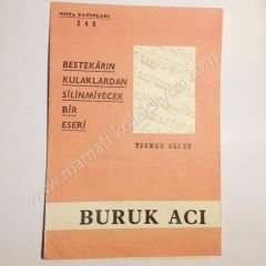 Buruk acı * Teoman ALPAY - Nota