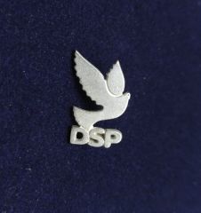 DSP / Demokratik Sol Parti - Metal Güvercin