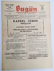 Bugün gazetesi, 22 Nisan 1983 Bergama - Efemera