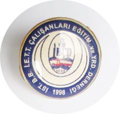 İst. B.B. İETT Çalışanları Eğitim ve Yardım Dern. - Rozet