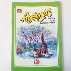 Ayşegül - Fındık ile Bıyıklı buz pateni yapıyor / Alpagut yayınları
