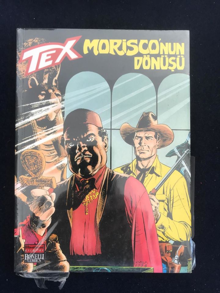 TEX - Morisco'nun dönüşü / Eski Çizgi Roman - Ambalajında