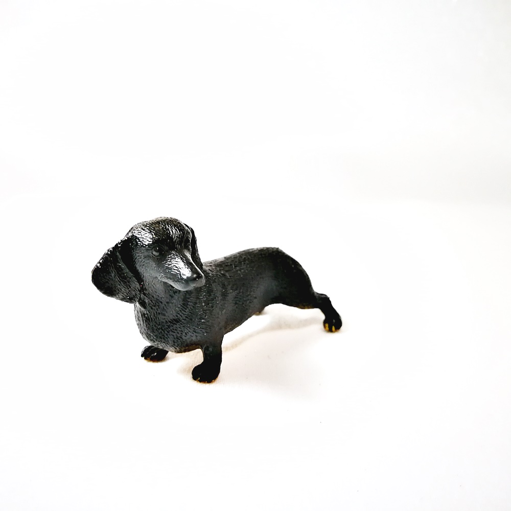 Minyatür Dachshund Köpek / Oyuncak Figür