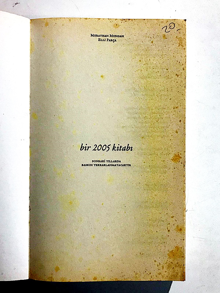 Elli Parça, Bir 2005 Kitabı / Murathan MUNGAN - Kitap