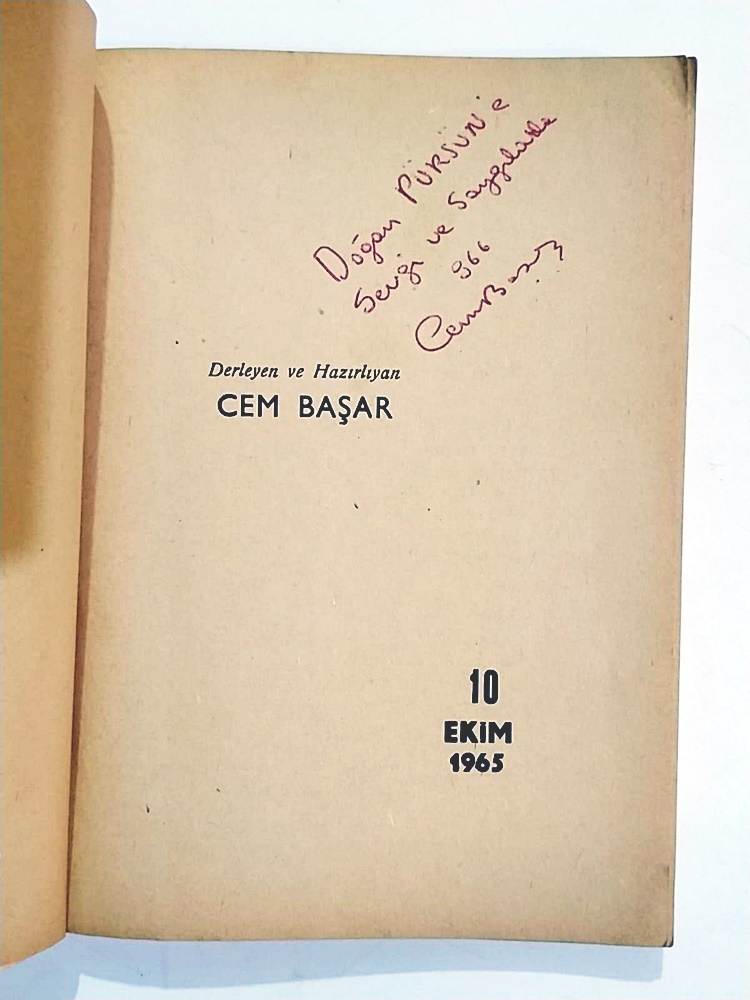 10 Ekim 1965 / Cem BAŞAR - Kitap