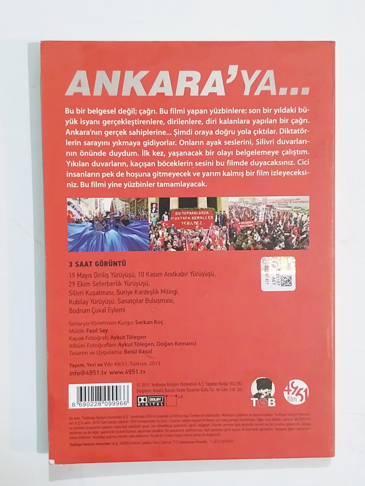 Ankara'ya / Serkan KOÇ - Kitap
