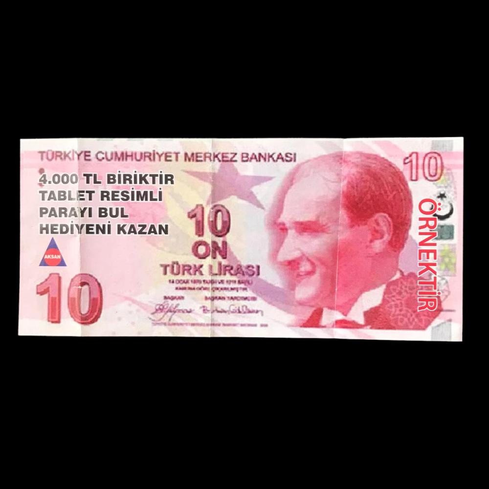 10 Türk Lirası - Jokersiz 4000 topla top kazan