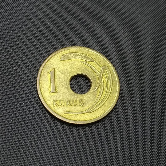 1948 Tarihli, delikli 1 kuruş - Para