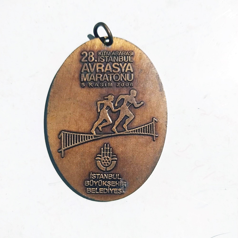 28. Kıtalararası İstanbul Avrasya Maratonu - Madalya