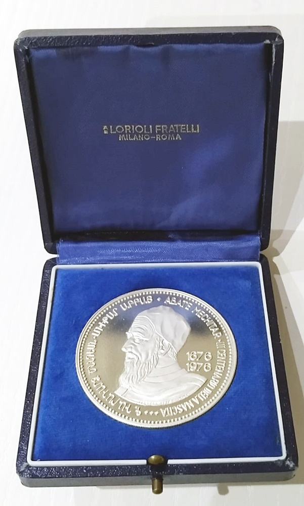Abate Mechitar St. Lazarro medal - Gümüş NADİRRR Madalyon
