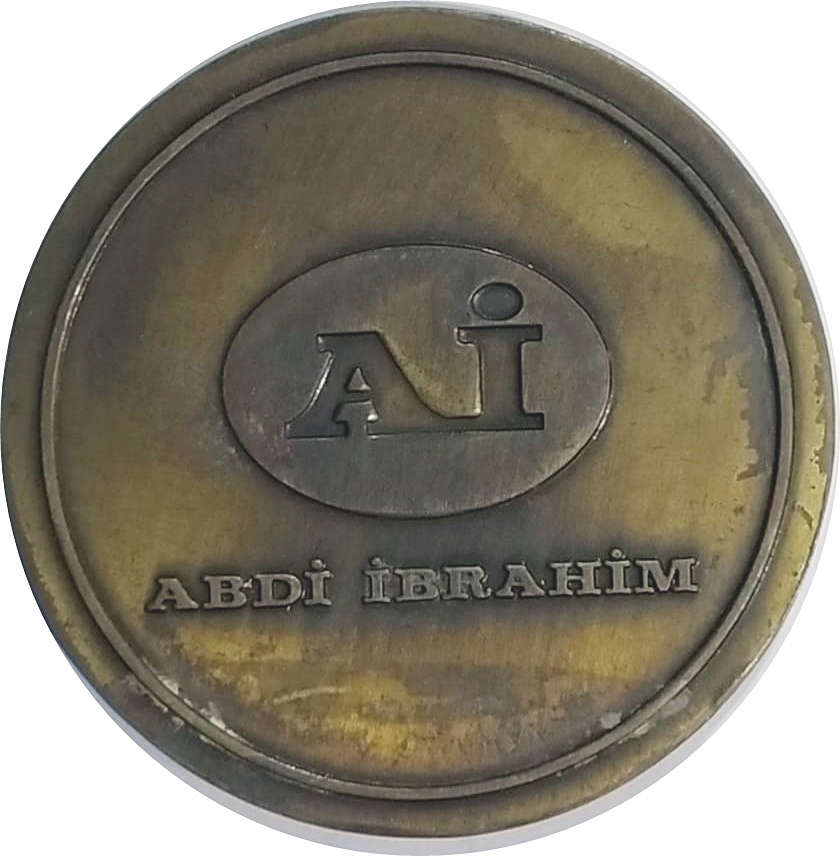 Abdi İbrahim İlaç Sanayi 1919-2001 - Madalyon