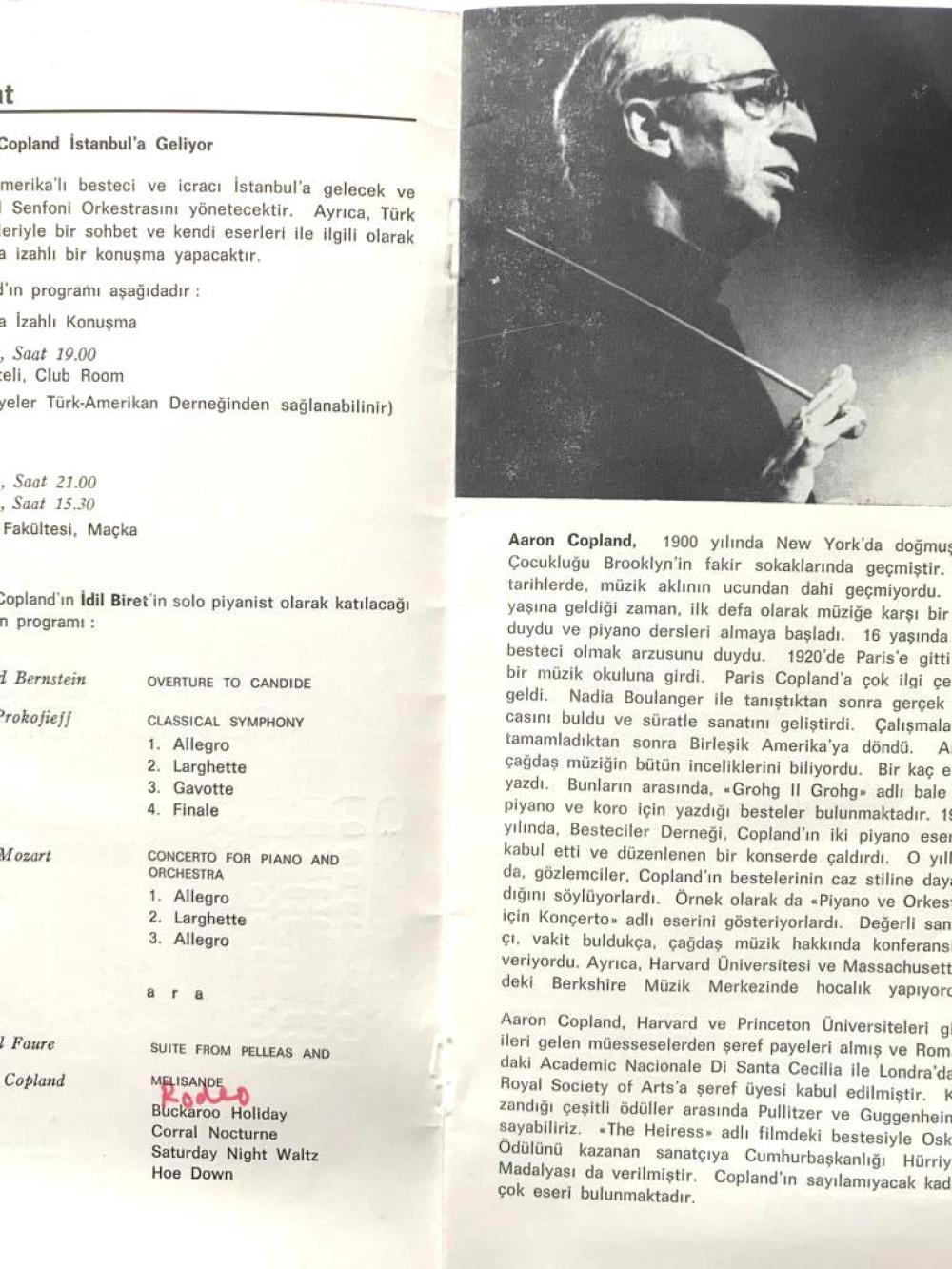 Amerikan Kültür Merkezi Türkiye Cumhuriyetinin 50. yılını kutlar - Ekim 1973 bülteni