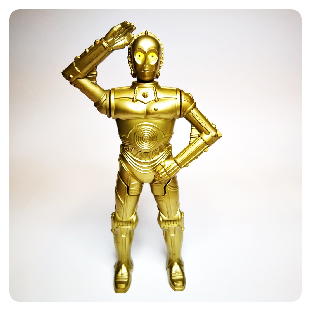 C-3PO Robot Star Wars Burger King 2005 / Oyuncak Figür
