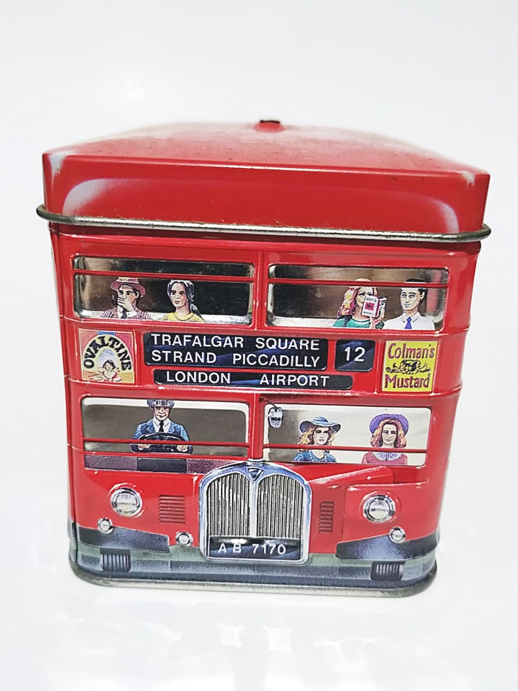 Churchill's Heritage of England Double Decker Bus / Çift katlı otobüs - Kumbara