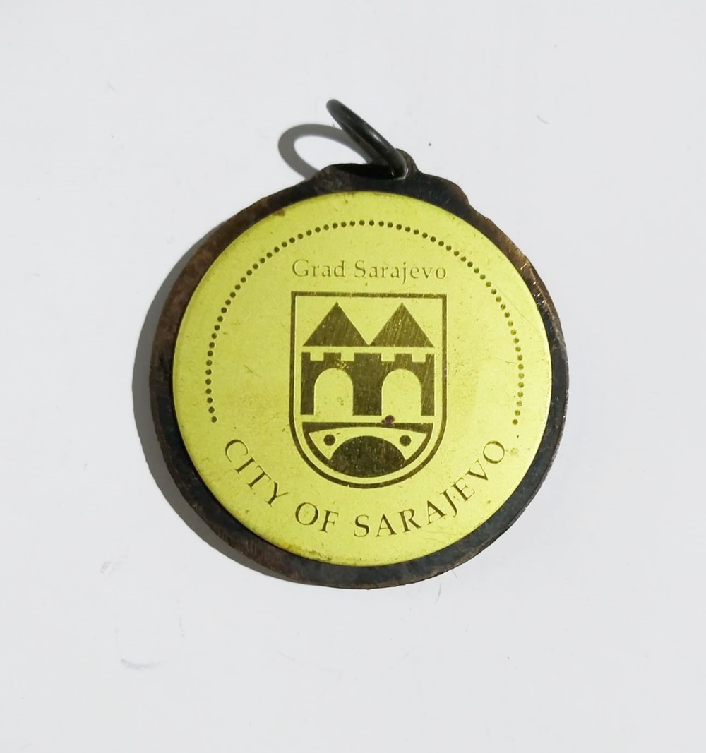 City of Sarajevo - Satranç madalyası 