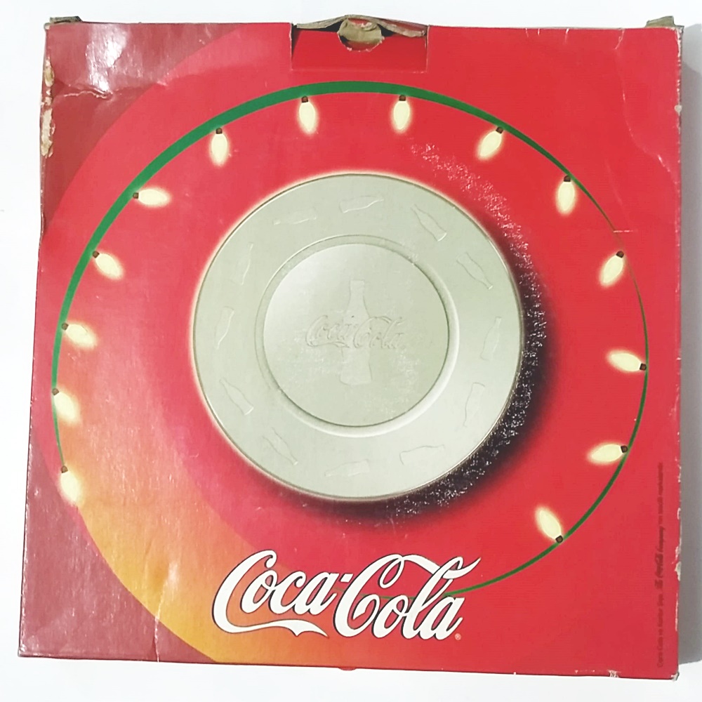 Coca Cola - Kutulu Paşabahçe servis tabağı
