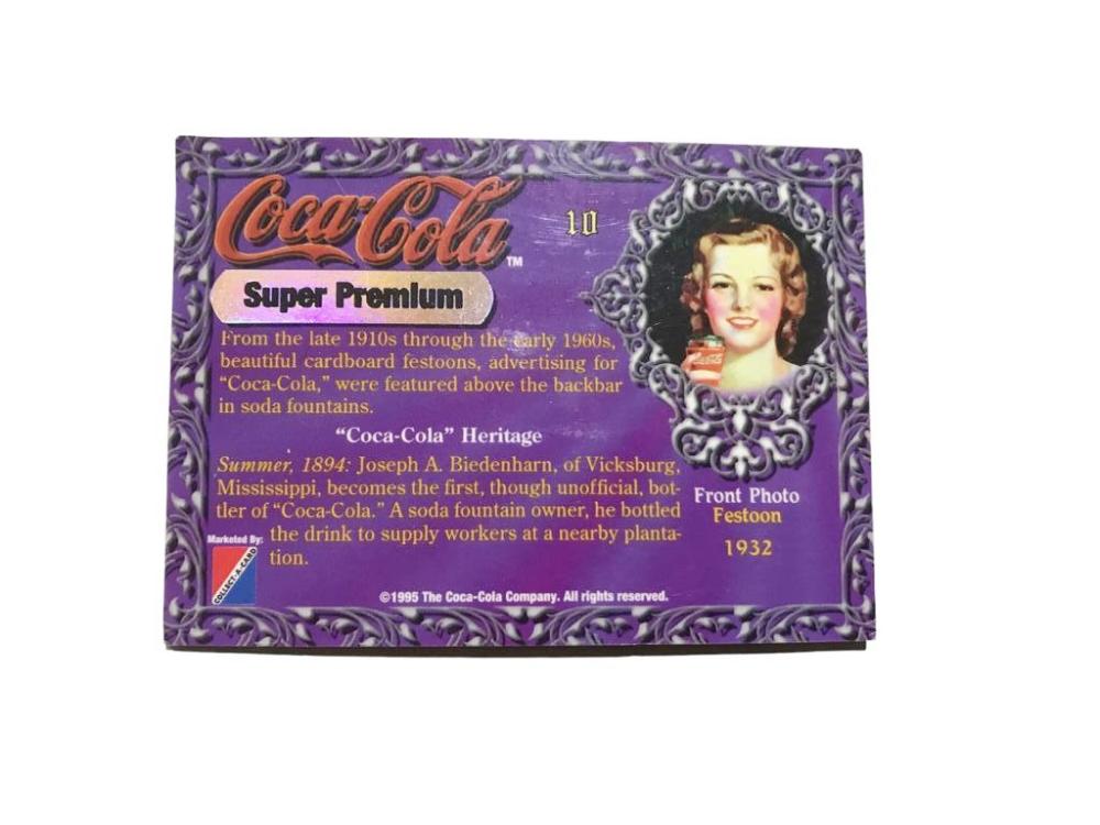 Coca Cola Koleksiyon kartları - Coca Cola Supre Premium 10