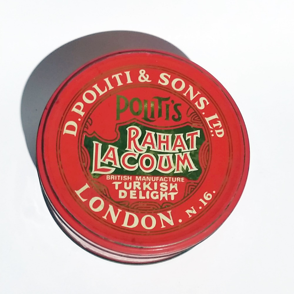 D. Politi Rahat Locoum British Manufacture Turkish Delight - Tenek kutu