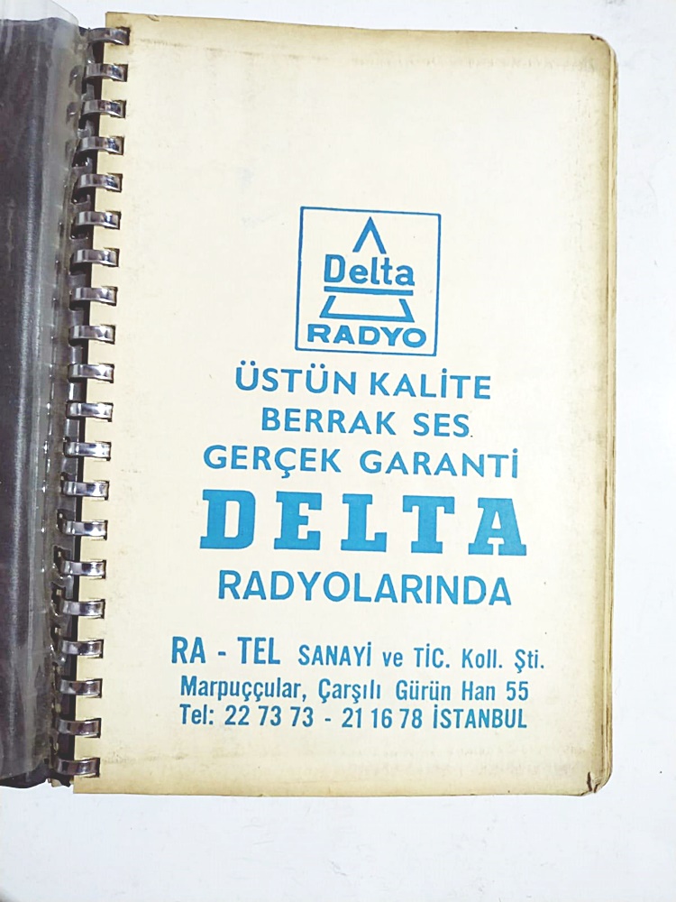 Delta radyo - Ajanda / Ra - Tel Sanayi