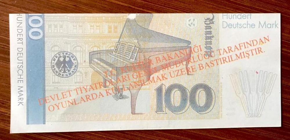 Devlet Tiyatroları Müdürlüğü - Oyun parası / 100 Mark