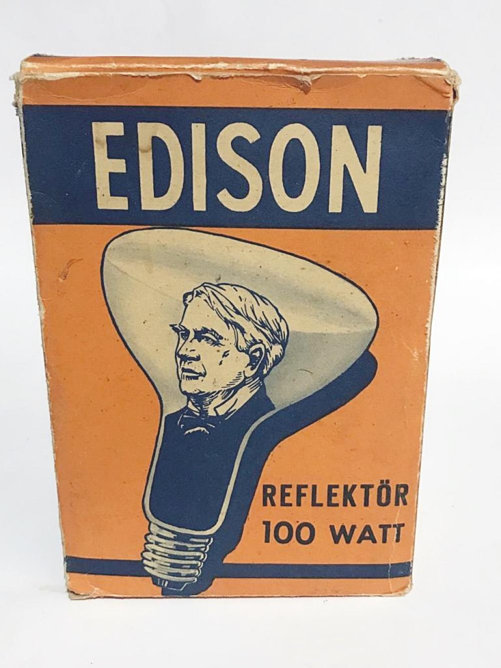 Edison Reflektör 100 Watt - Karton kutu