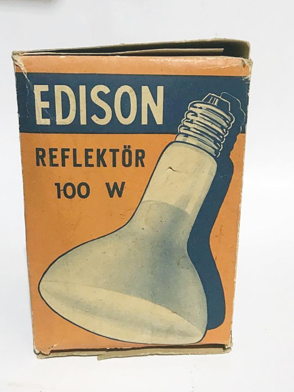 Edison Reflektör 100 Watt - Karton kutu