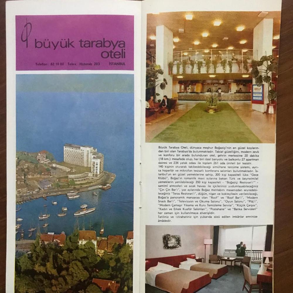 Emek Hotels - Büyük Efes, Büyük Tarabya, Maçka Oteli, Çelik Palas - Broşür 