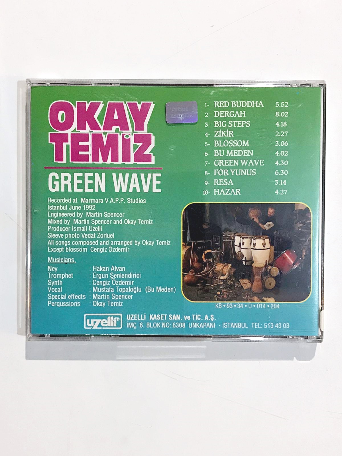 Green Wave / Okay TEMİZ - Cd