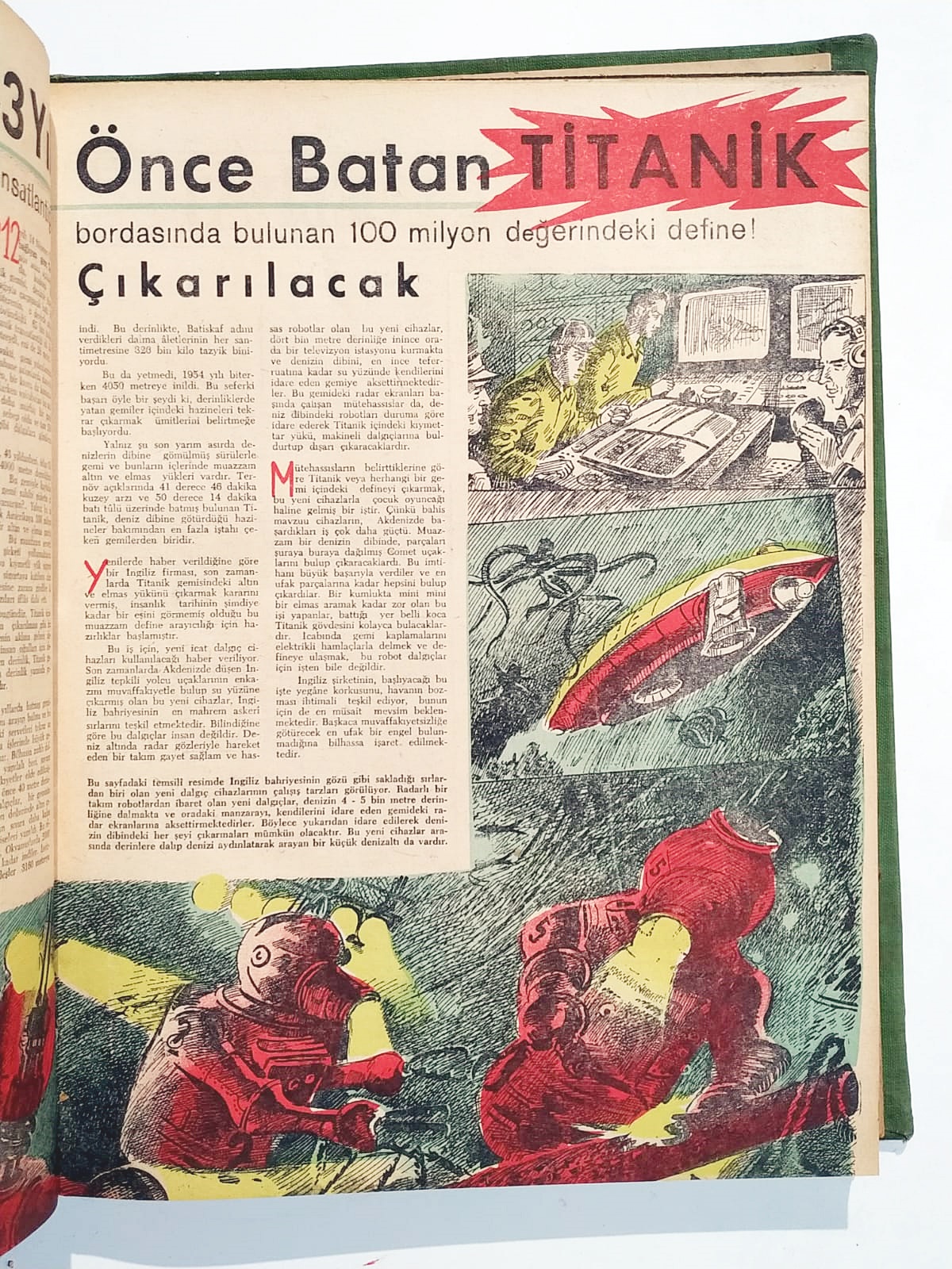Hafta dergisi Cilt 1955 / 1 - Dergi