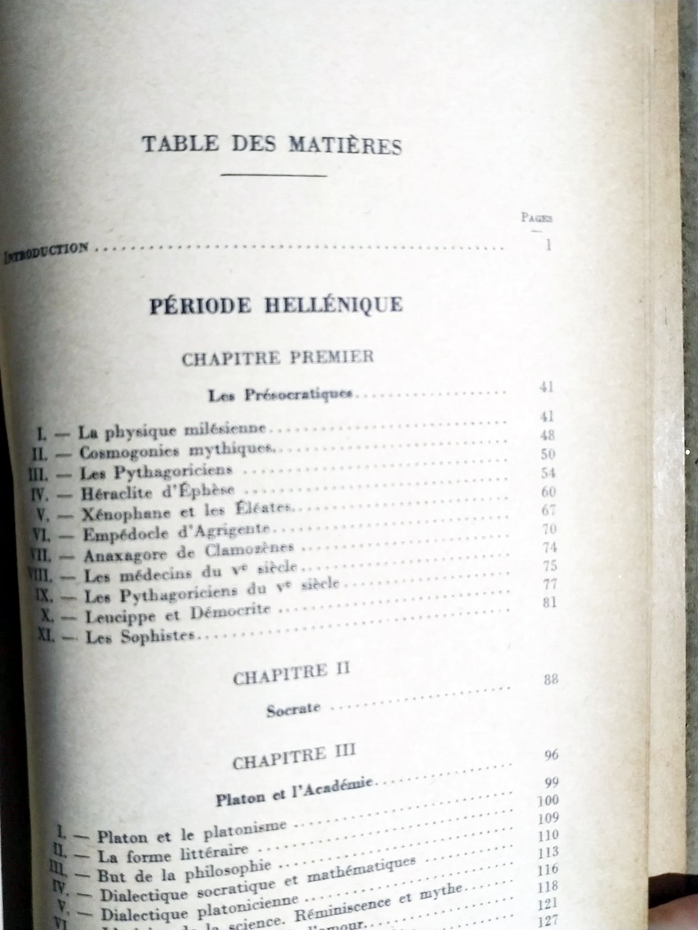 Histoire de la Philosophie - Emile BREHIER