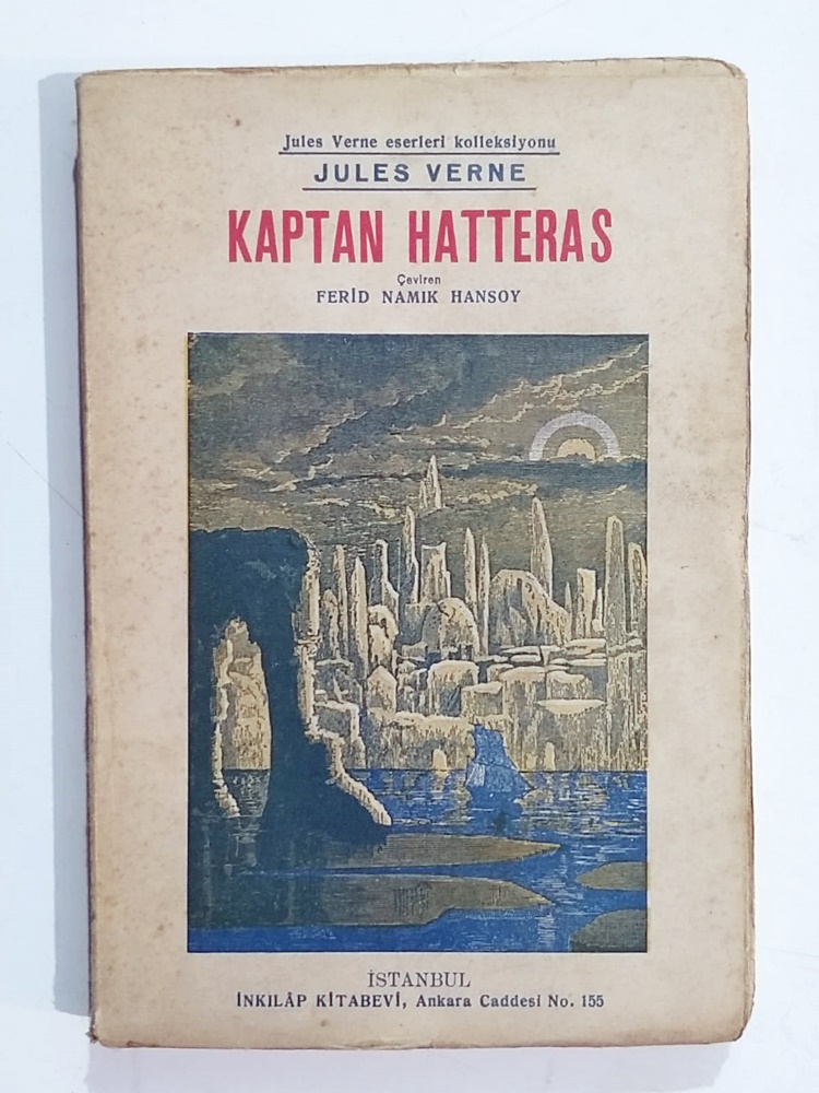 Kaptan Hatteras Jules VERNE / 2 cilt Kitap