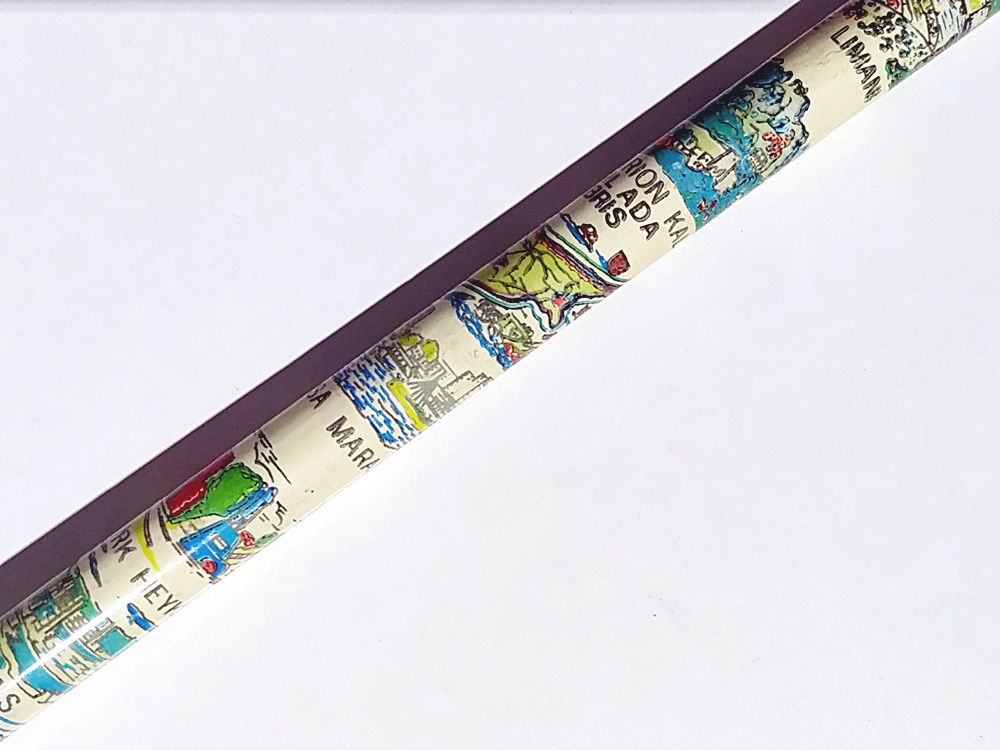 Kıbrıs hatırası 1970'li yıllar, 37 cm. kurşun kalem