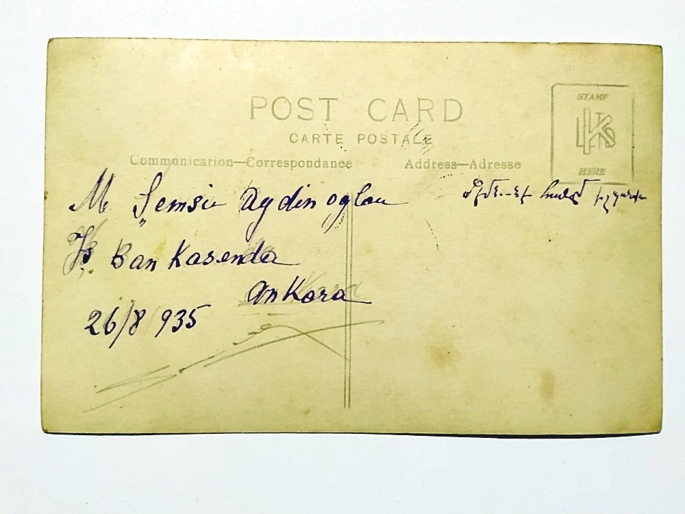 M. Şemsi AYDINOĞLU İş Bankasında 1935 Ankara - Fotoğraf