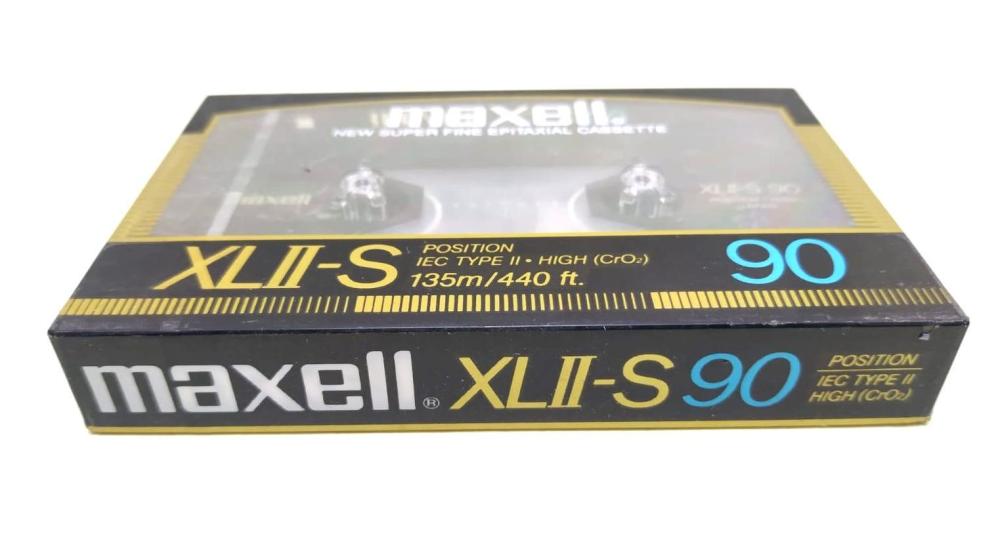 Maxell XLII - S 90 Kaset / Ambalajında 