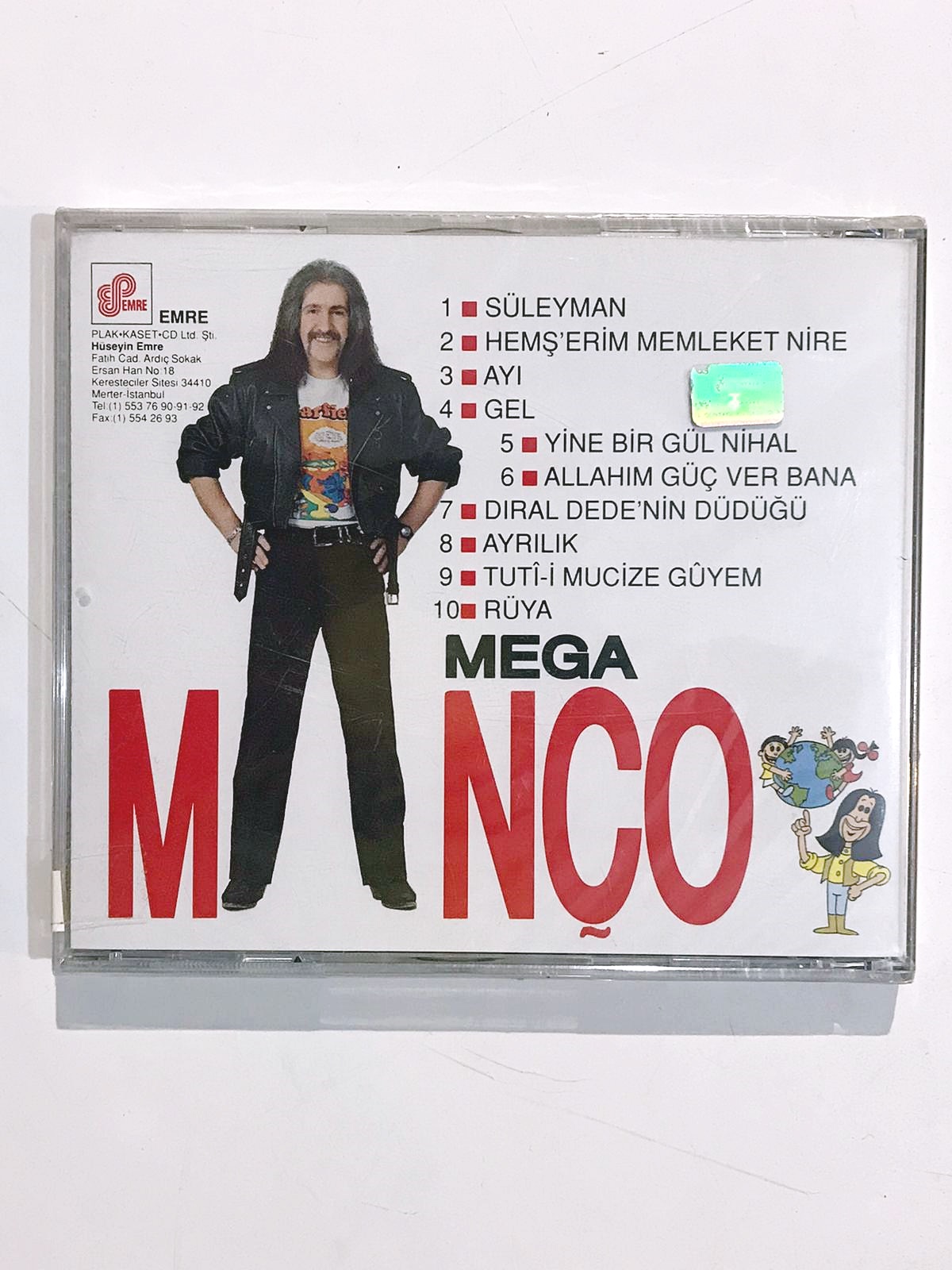 Mega Manço / Barış MANÇO - Cd