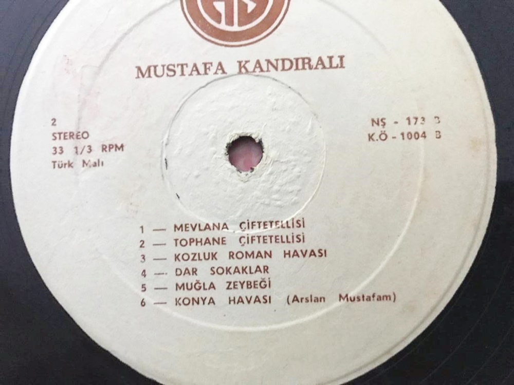 Mustafa KANDIRALI - Plak