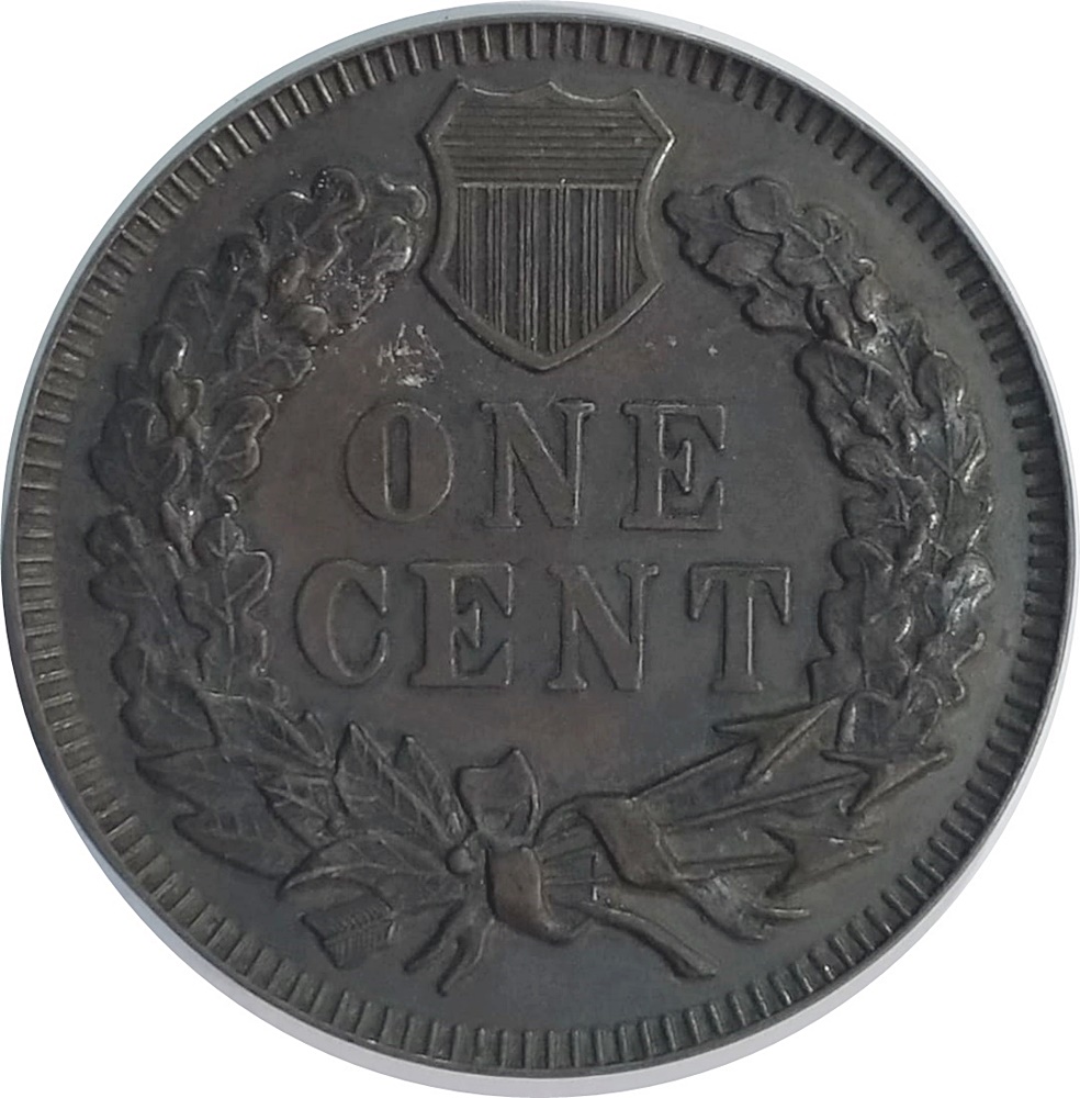 One Cent United States of America 1877 - Jumbo hatıra para
