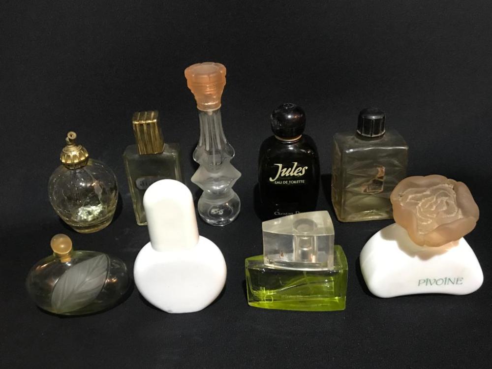 Parfüm ve kolonya şişe koleksiyonu - 129 adet 