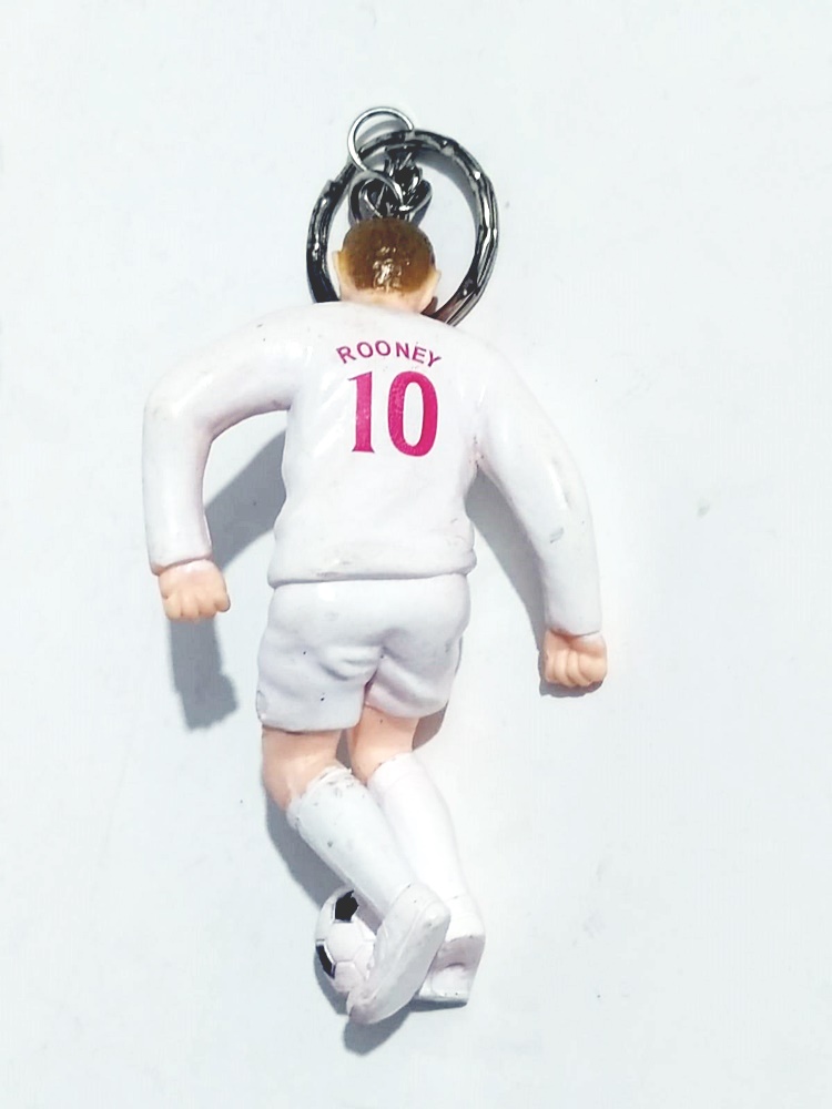 Rooney İngiliz Futbolcu / Anahtarlık - Oyuncak Figür