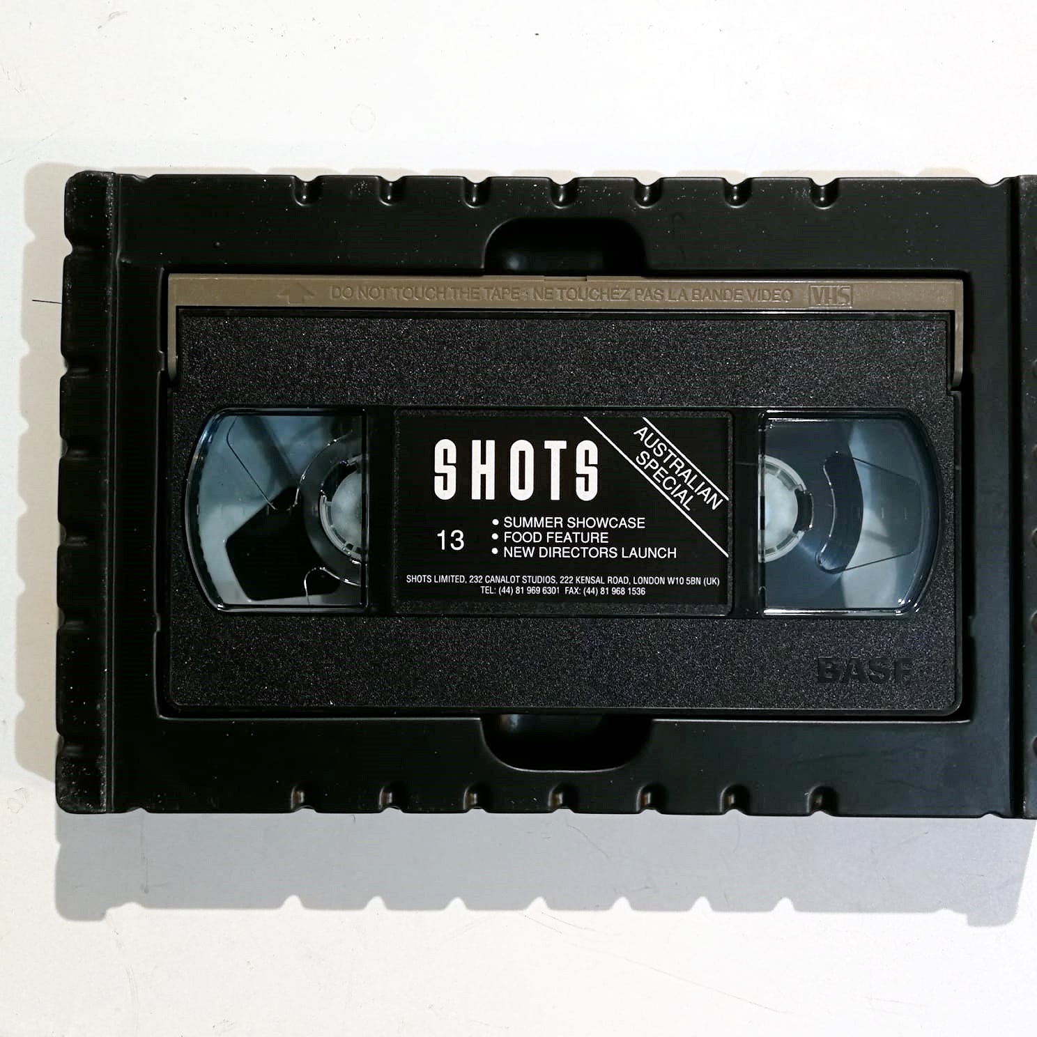 SHOTS No.13 - The Creative Video Programme - Australian Special- VHS Kaset