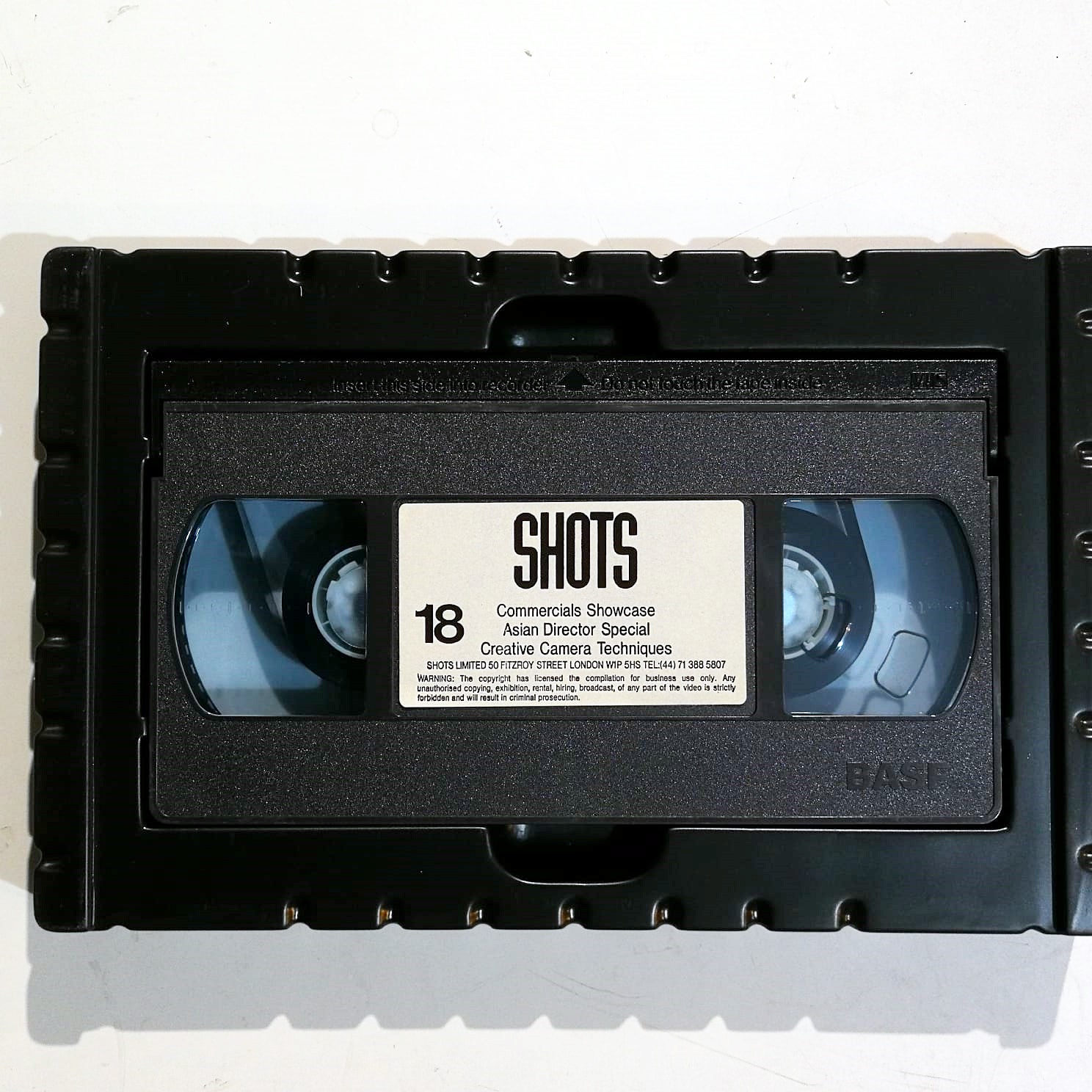 SHOTS No.18 - The Creative Video Programme - East Asian Special - VHS Kaset