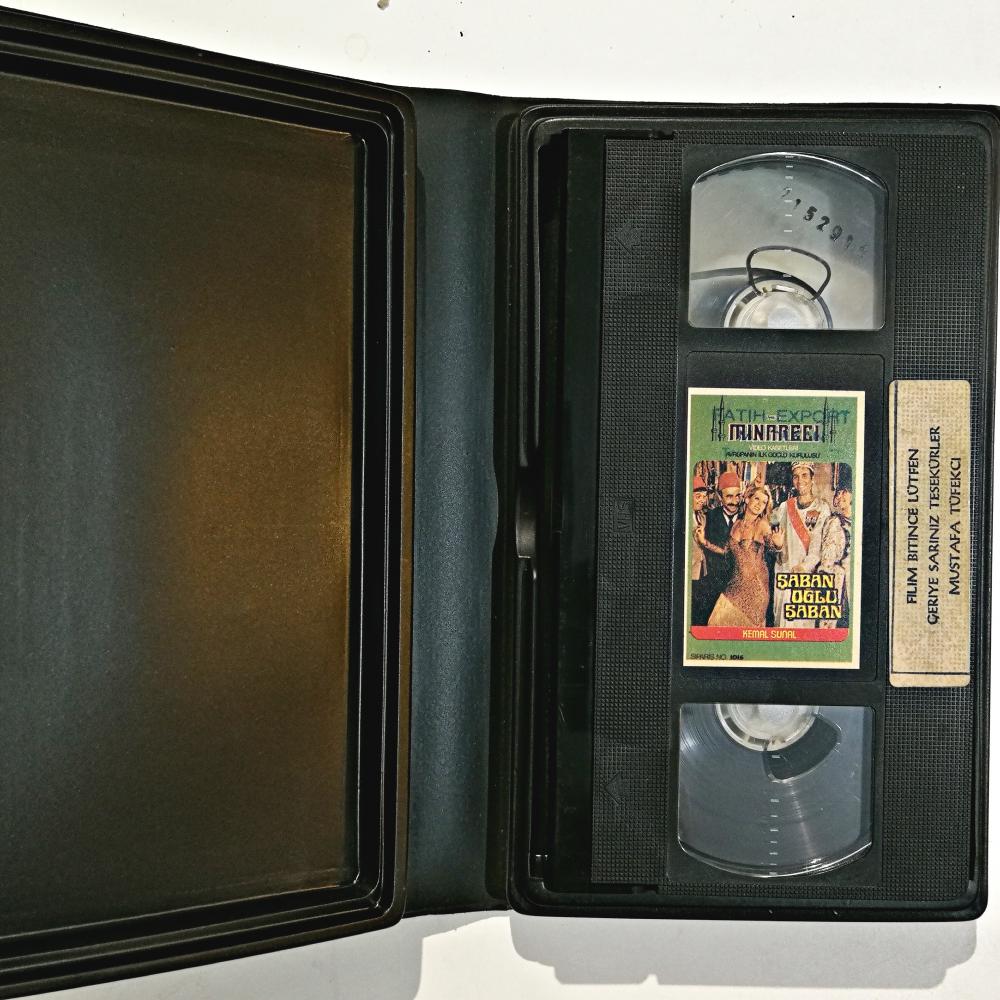 Şaban Oğlu Şaban / Kemal SUNAL - Kaybolan Yıllar / Müjde AR - Eşref Kolçak - İki Film VHS Kaset