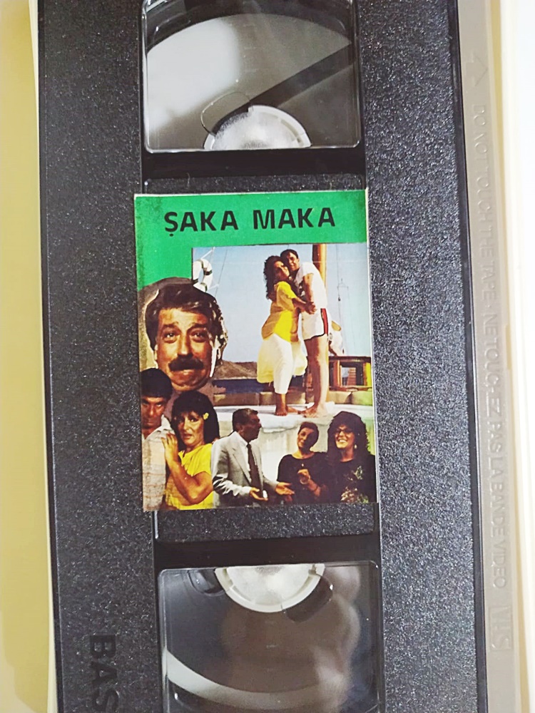 Şaka maka - Ercan YAZGAN Tulu ÇİZGEN / VHS Almanya kaset